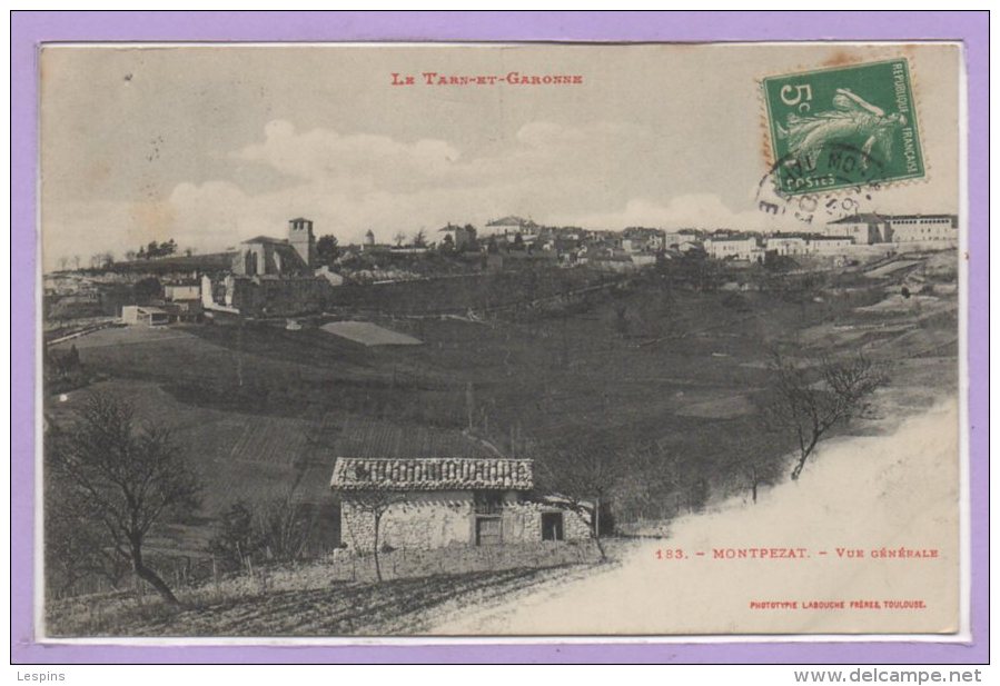 82 - MONTPEZAT de QUERCY -- Vue générale