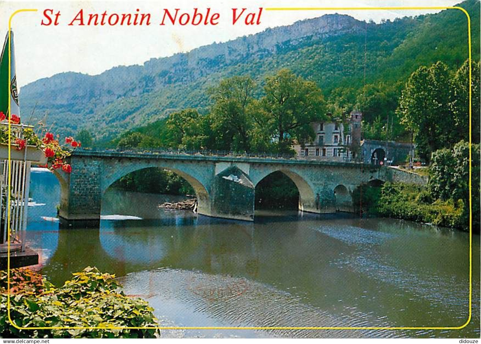 82 - Saint Antonin Noble Val - Les bords de l'Aveyron - CPM - Voir Scans Recto-Verso