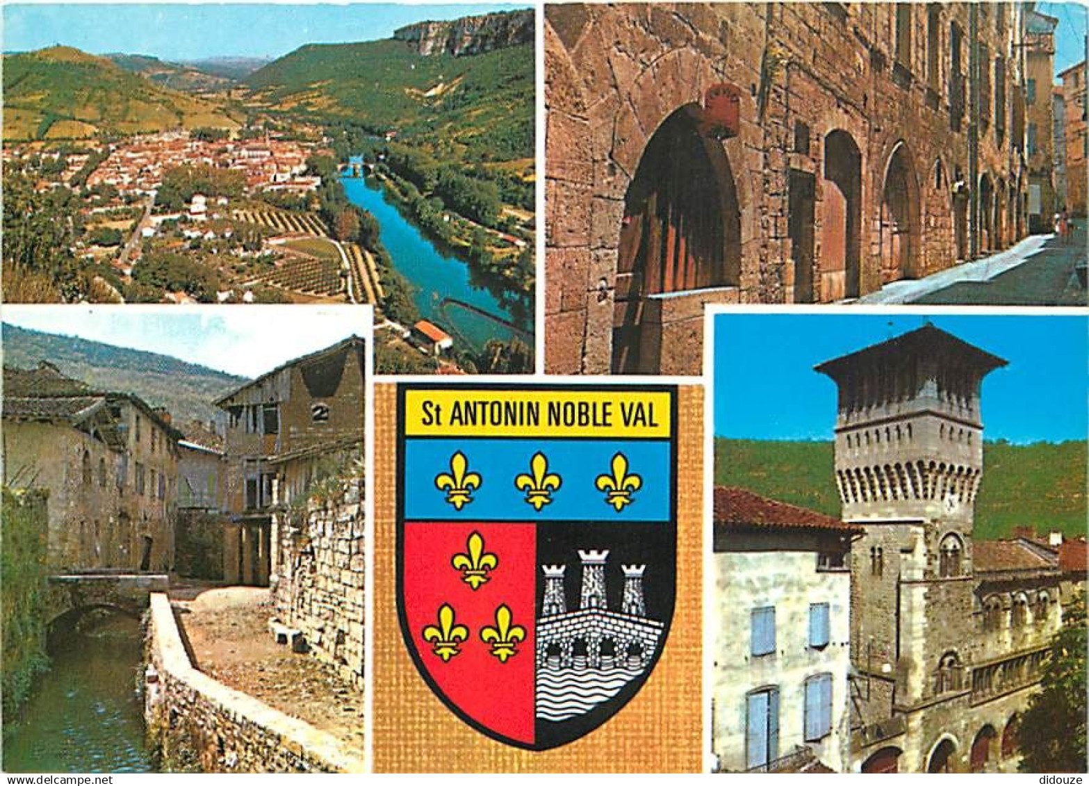 82 - Saint Antonin Noble Val - Multivues - Blasons - Carte Neuve - CPM - Voir Scans Recto-Verso