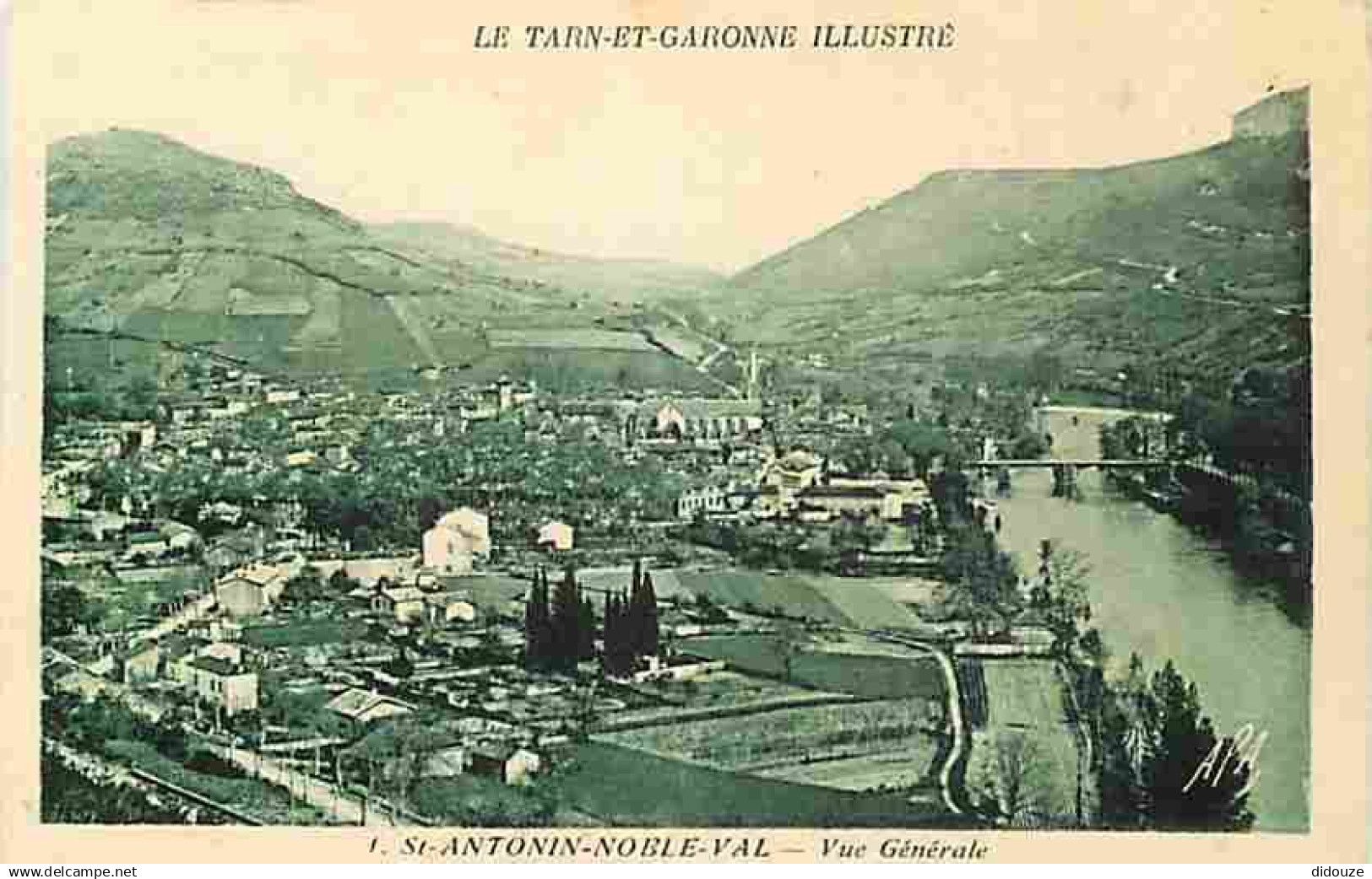 82 - Saint Antonin Noble Val - Vue Générale - Carte Neuve - CPA - Voir Scans Recto-Verso