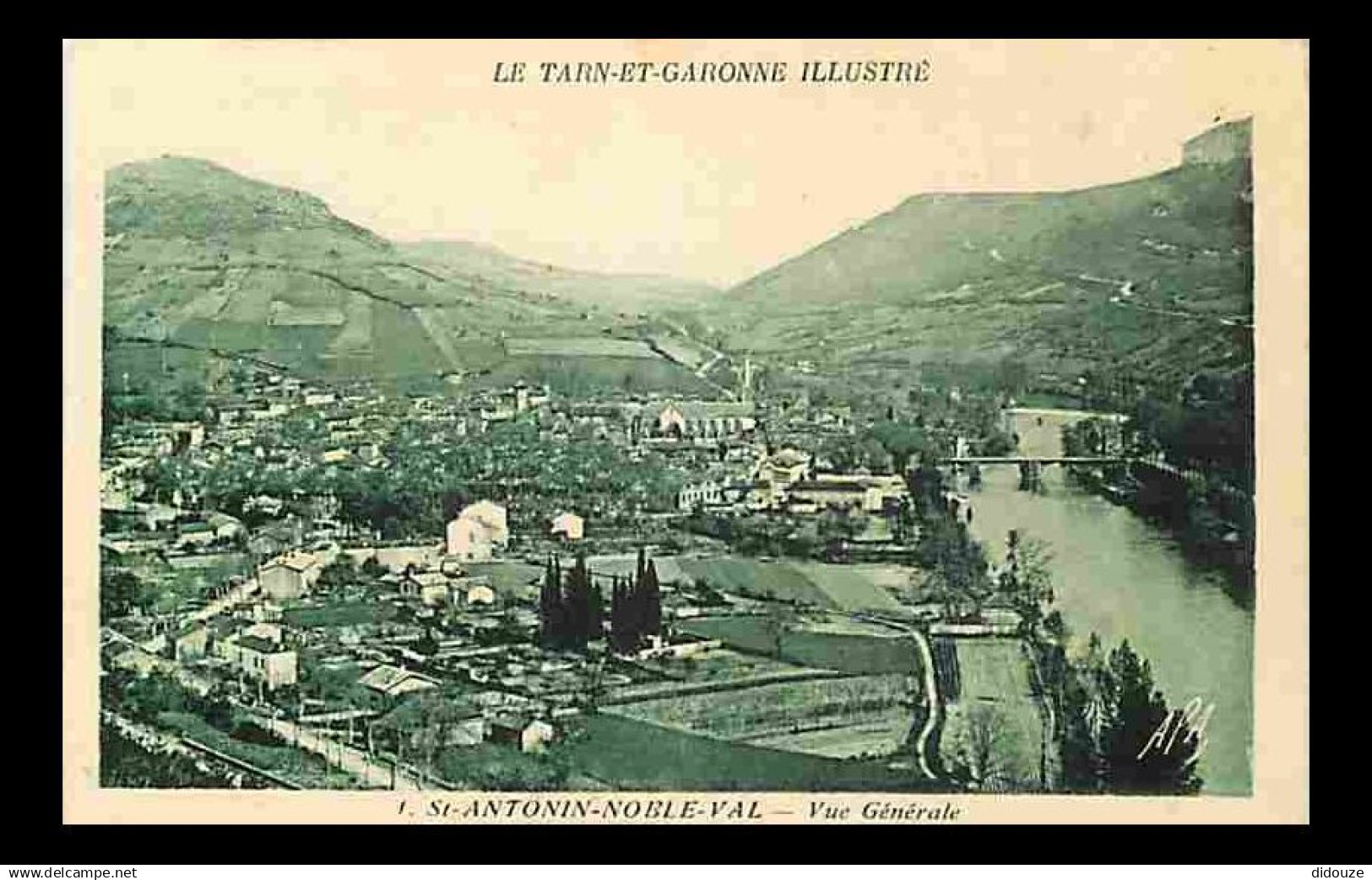 82 - Saint Antonin Noble Val - Vue Générale - Carte Neuve - CPA - Voir Scans Recto-Verso