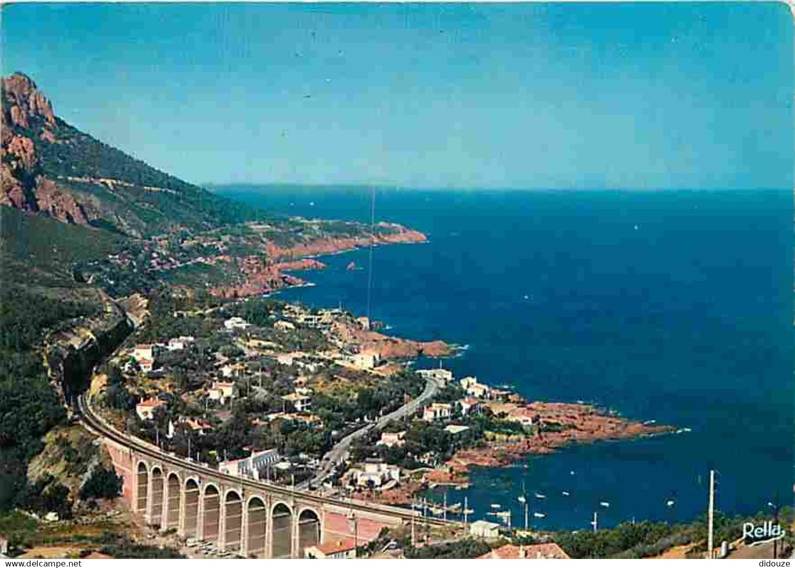 83 - Anthéor - Le Viaduc et la Ligne Paris-Nice - Chemin de Fer - CPM - Voir Scans Recto-Verso