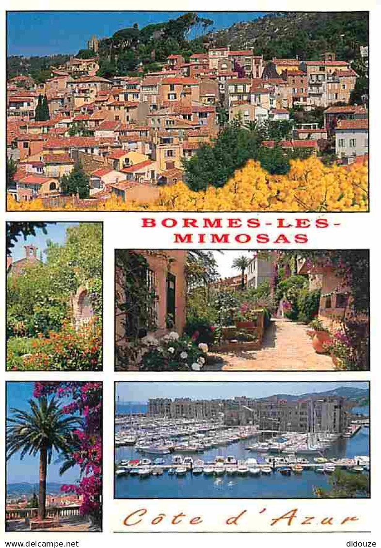 83 - Bormes les Mimosas - Multivues - CPM - Voir Scans Recto-Verso