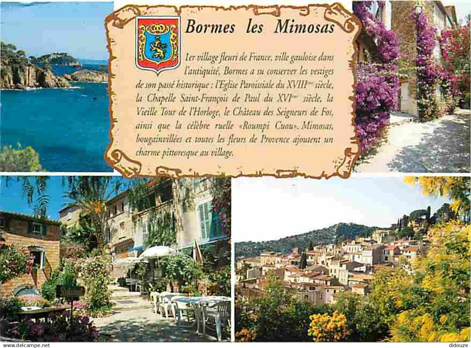 83 - Bormes les Mimosas - Multivues - CPM - Voir Scans Recto-Verso