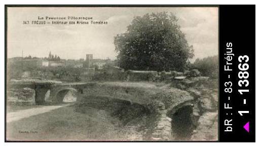 83 Fréjus - 347. FREJUS - Intérieur des Arènes Romaines - arene - cpa -  /  D83D  K83061K  C83061C