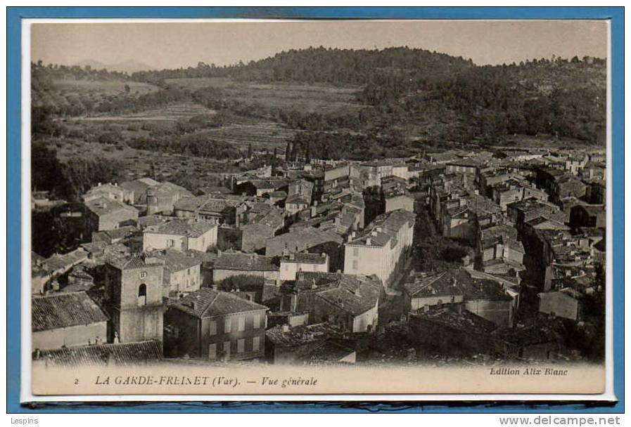 83 - La GARDE FREINET -- Vue générale