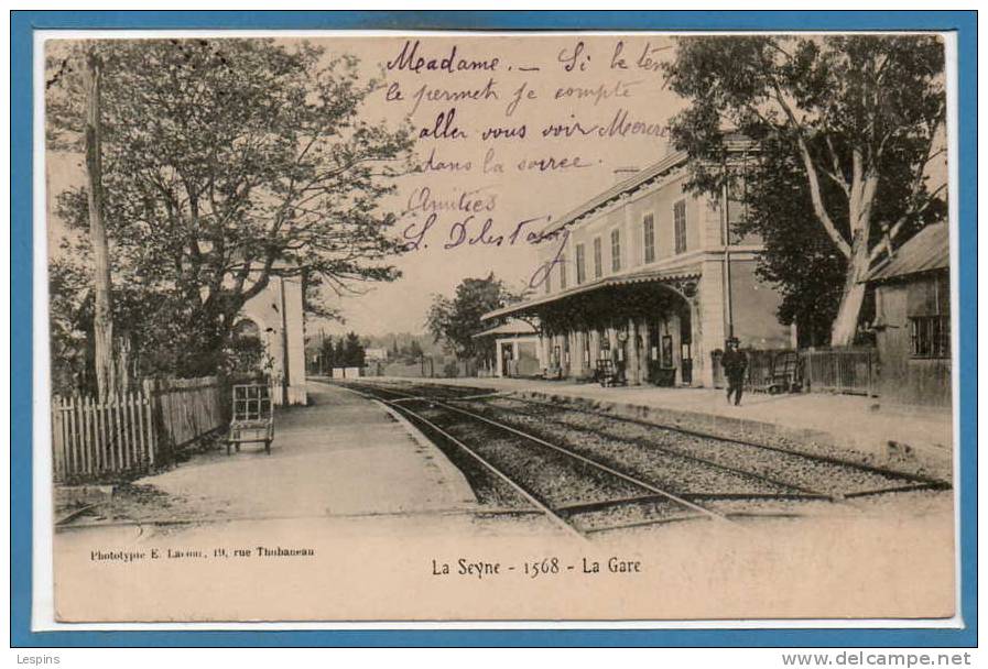 83 - La SEYNE sur MER --  La gare