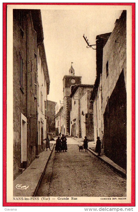 83 NANS-les-PINS - Grande  Rue