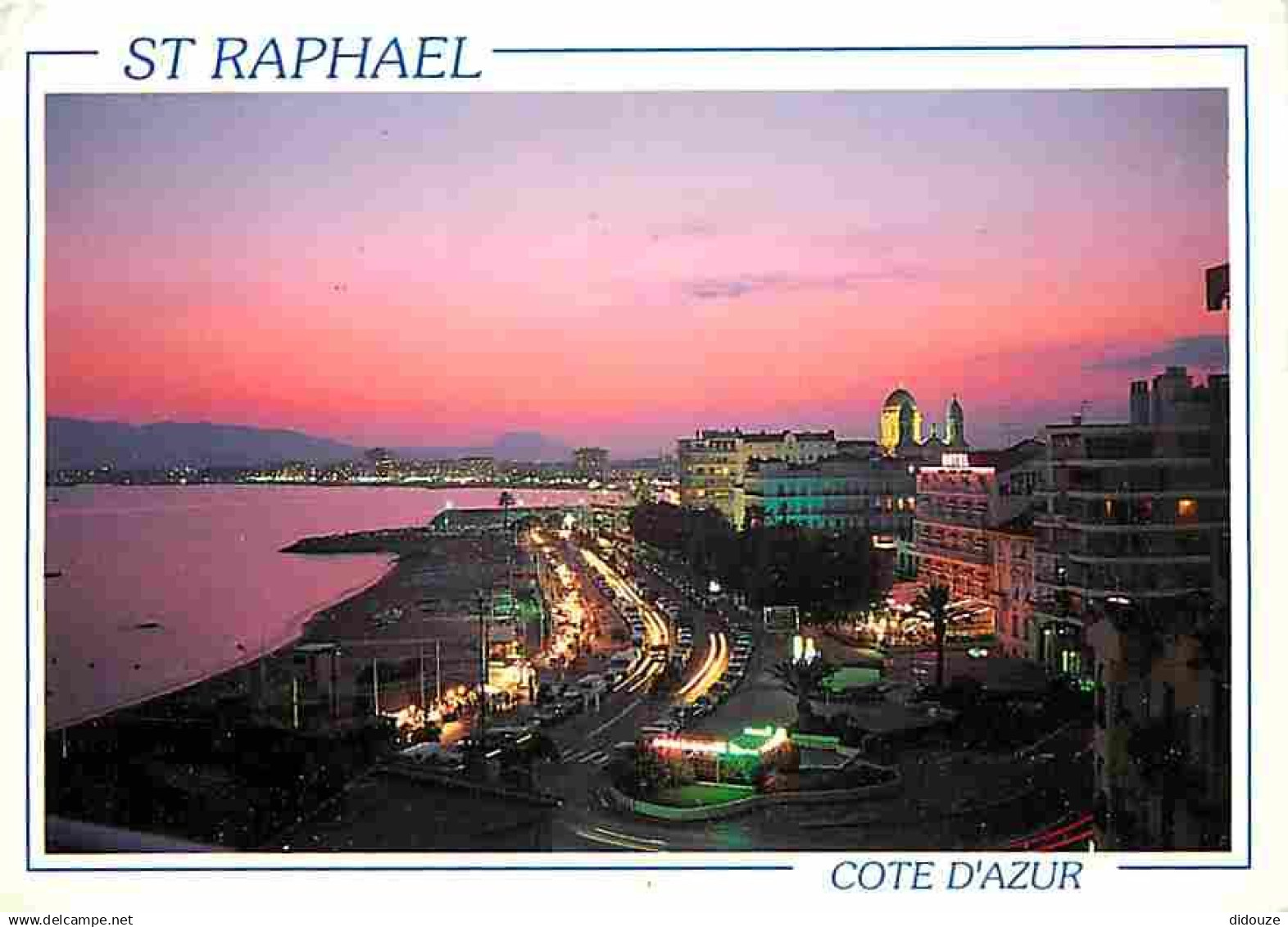 83 - Saint Raphael - Soeil couchant à Saint Raphael - Coucher de Soleil - CPM - Voir Scans Recto-Verso