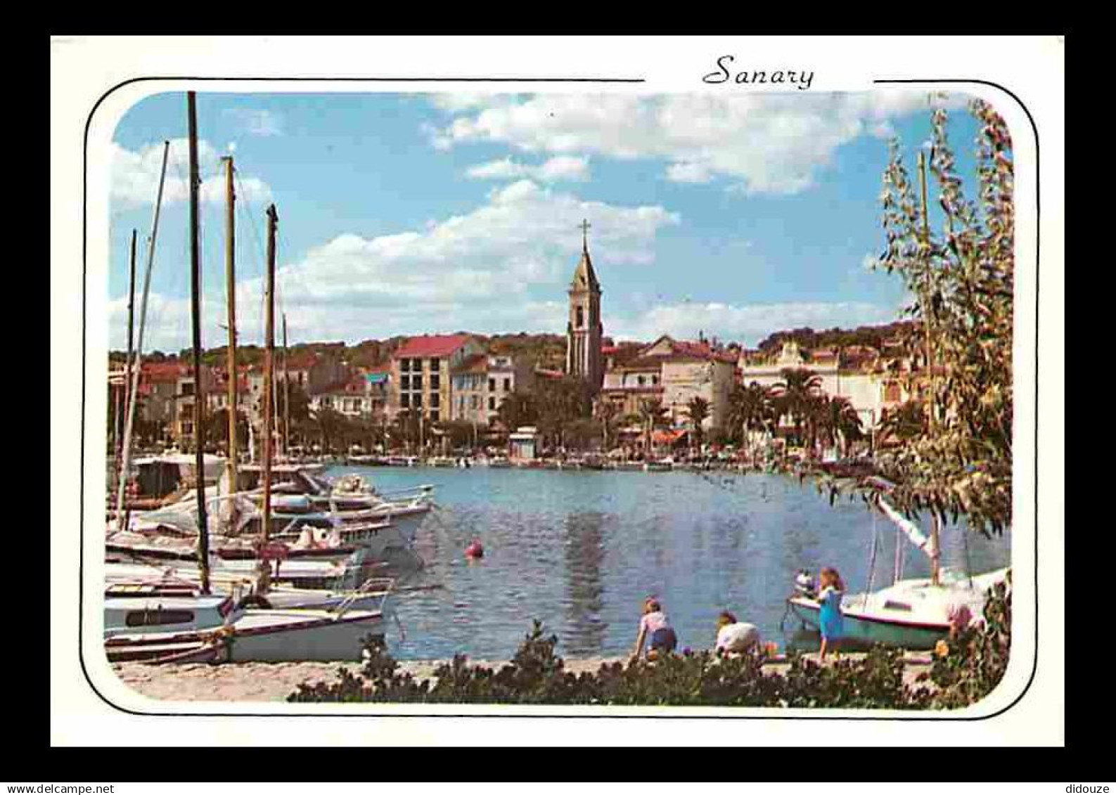 83 - Sanary sur Mer - Le Port - Bateaux - CPM - Voir Scans Recto-Verso