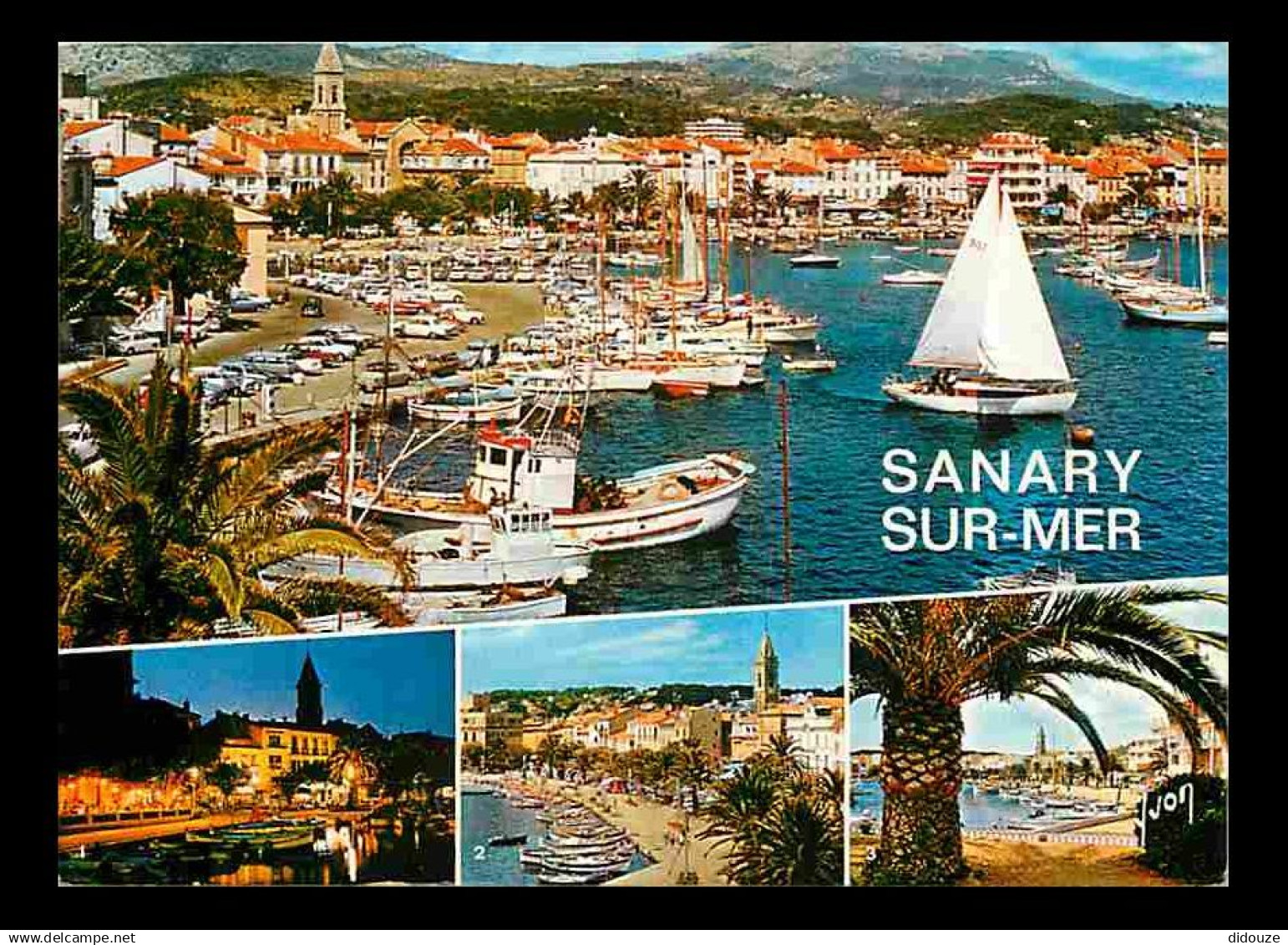 83 - Sanary sur Mer - Multivues - Bateaux - Automobiles - CPM - Voir Scans Recto-Verso