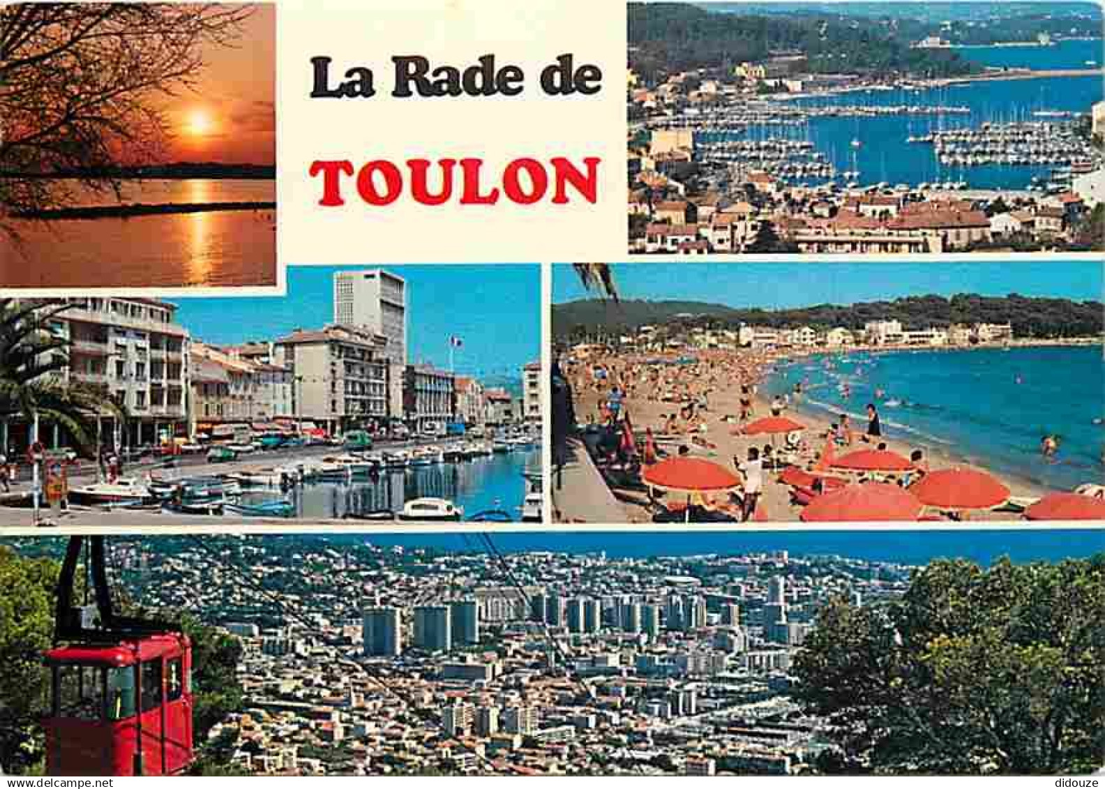 83 - Toulon - La Rade de Toulon - Multivues - CPM - Voir Scans Recto-Verso