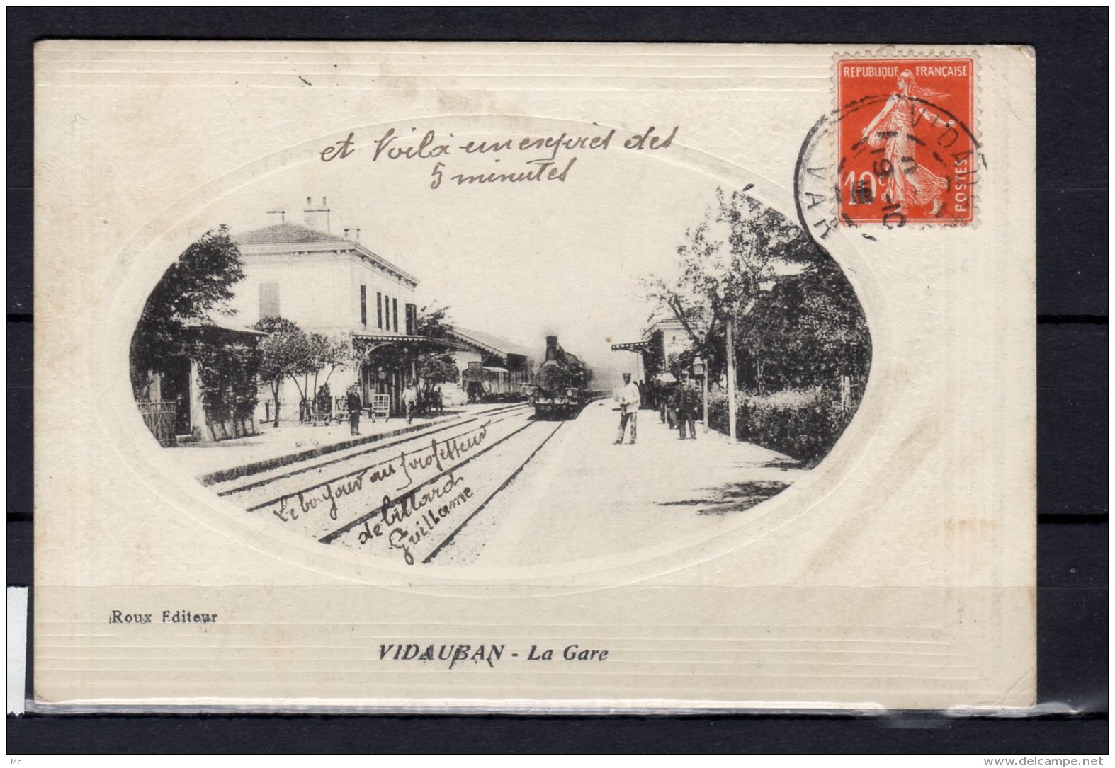 83 - Vidauban - La Gare - Locomotive