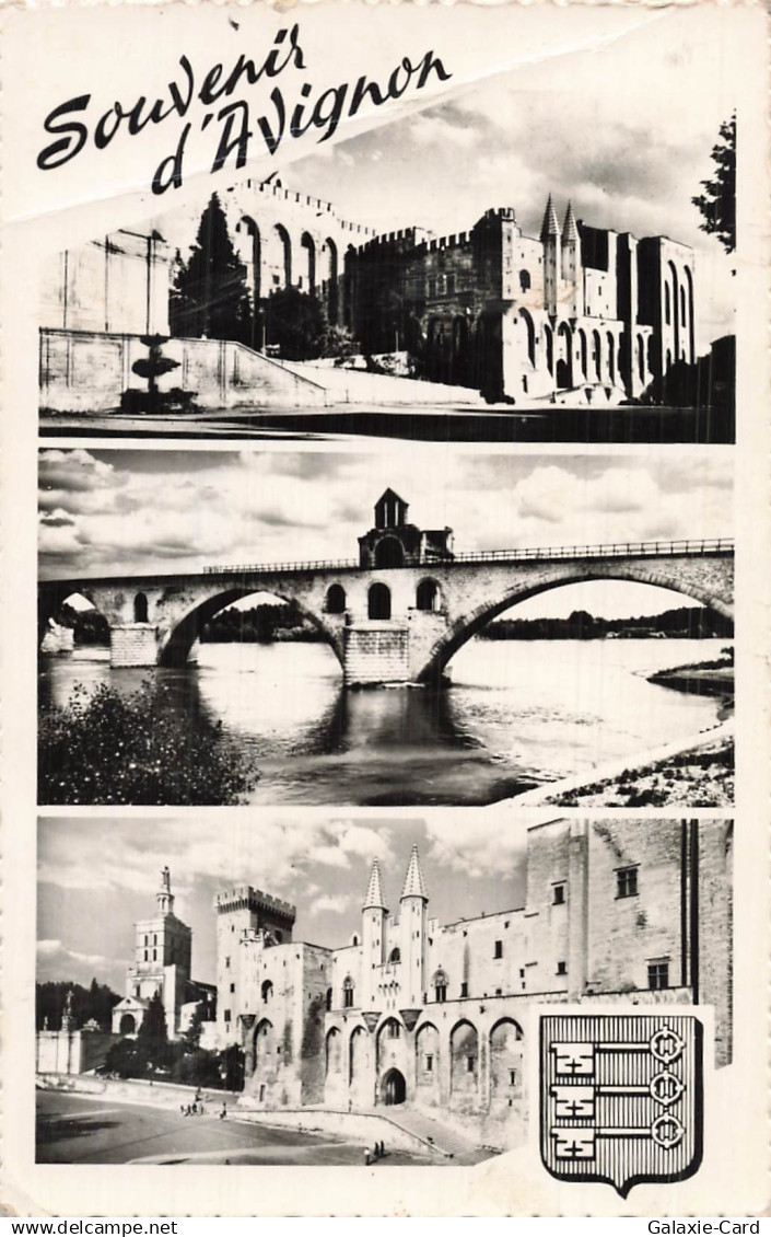 84 AVIGNON PONT SAINT BENEZET ET PALAIS DES PAPES