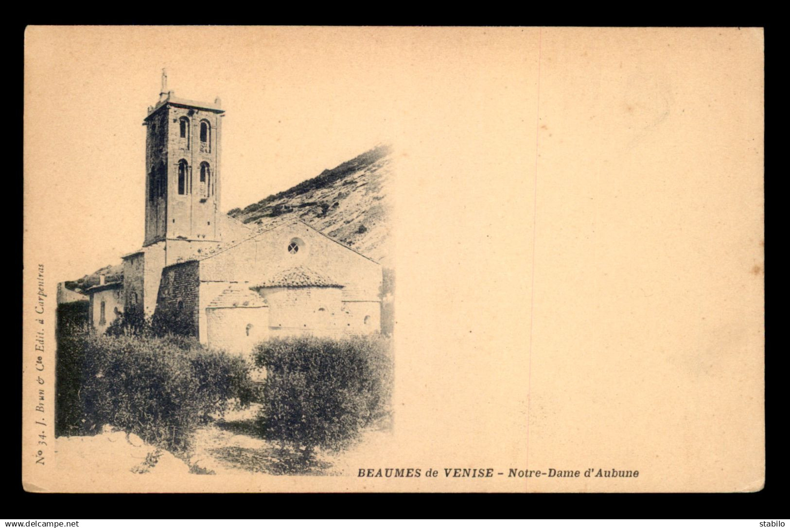 84 - BEAUMES-DE-VENISE - NOTRE-DAME D'AUBUNE