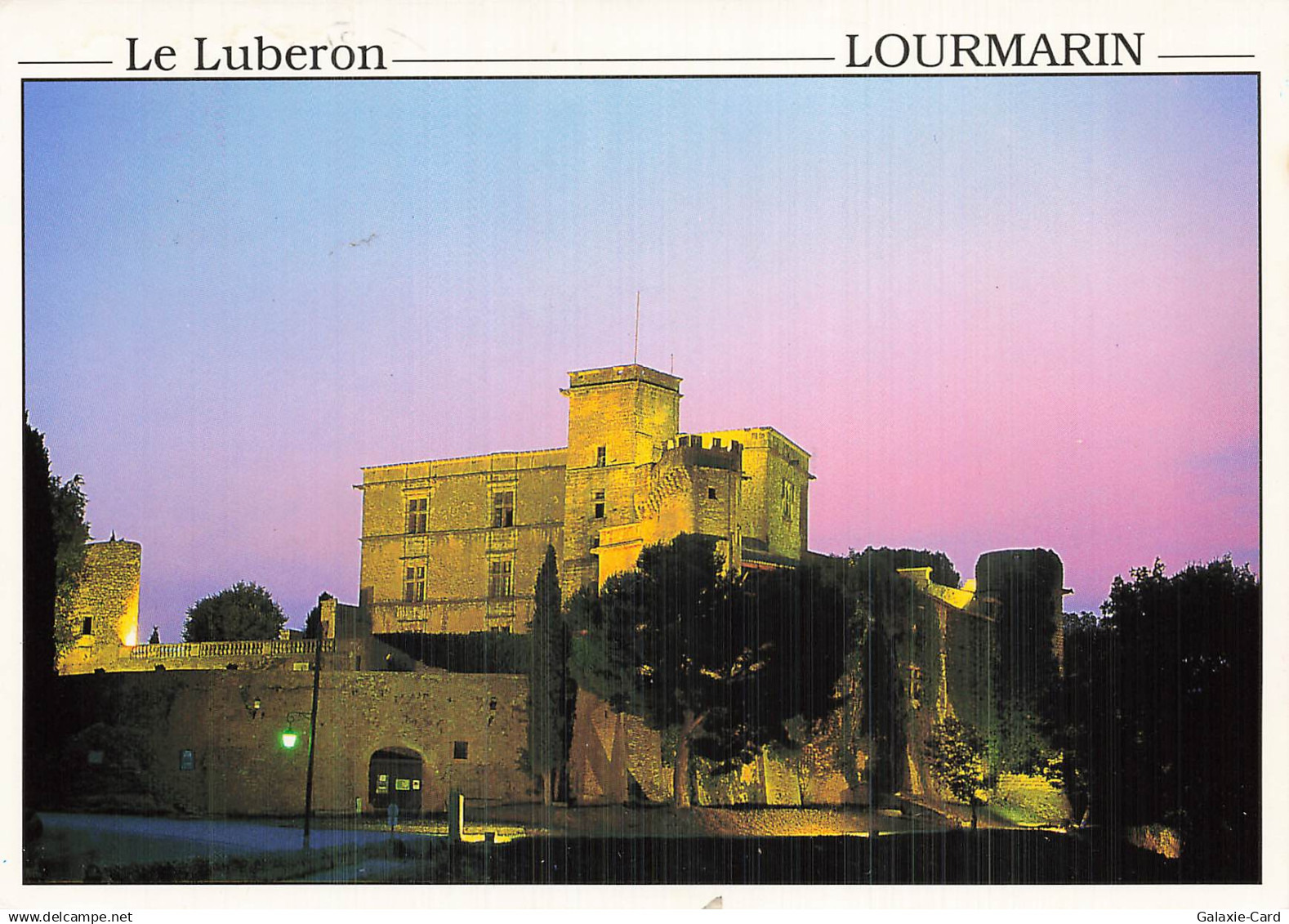 84 LOURMARIN CHATEAU DE LOURMARIN