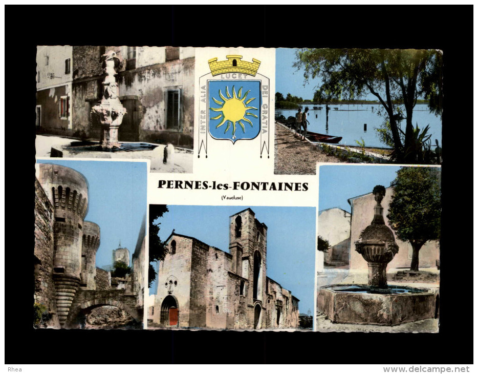 84 - PERNES-LES-FONTAINES - multi vues