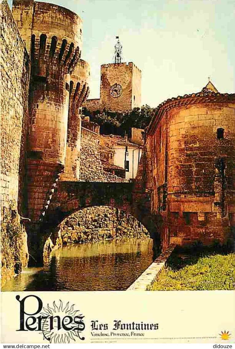 84 - Pernes les Fontaines - Remparts et la tour de l'horloge - CPM - Voir Scans Recto-Verso