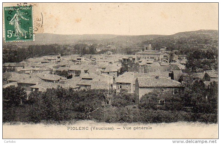 84 PIOLENC  Vue générale