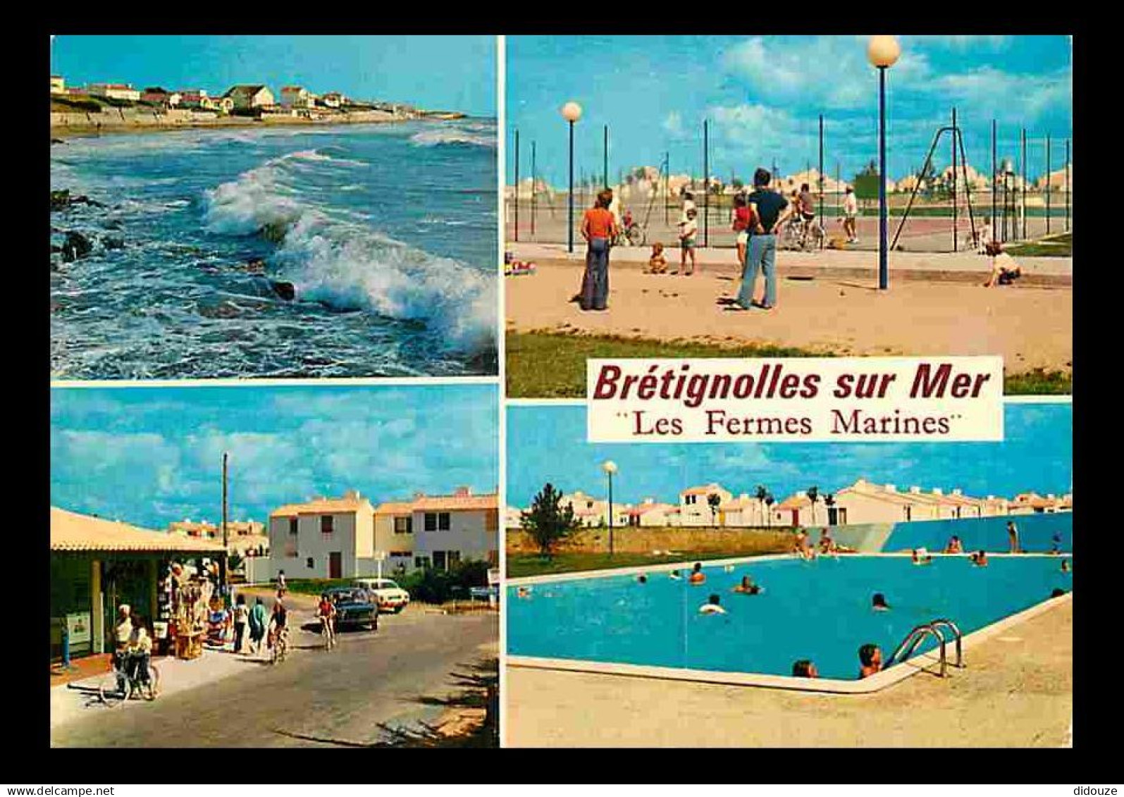 85 - Bretignolles sur Mer - Les Fermes Marines - Multivues - CPM - Voir Scans Recto-Verso