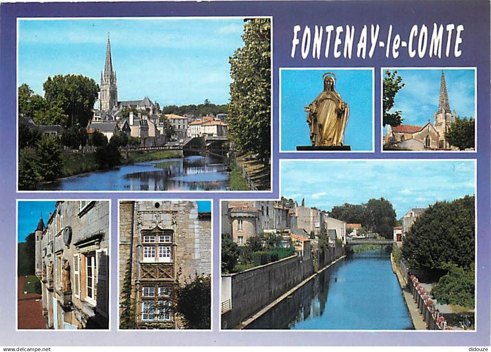 85 - Fontenay le Comte - Multivues - CPM - Voir Scans Recto-Verso