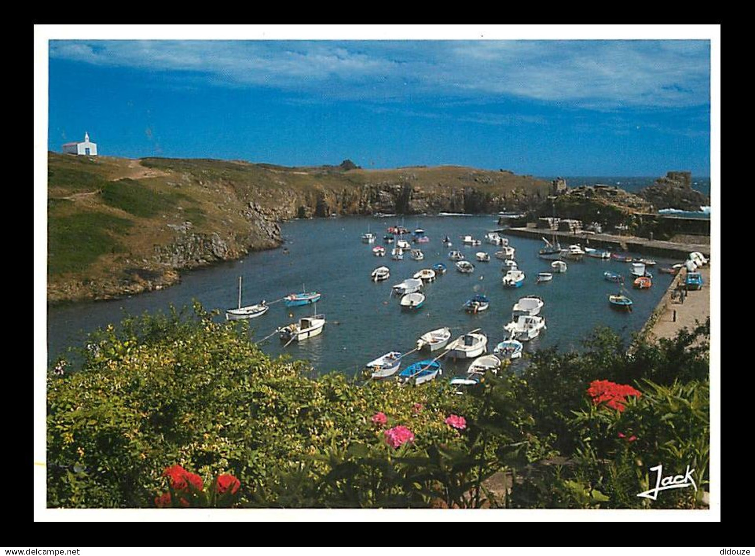 85 - Ile d'Yeu - Le port de La Meule - Flamme Postale de l'Ile d'Yeu - CPM - Voir Scans Recto-Verso