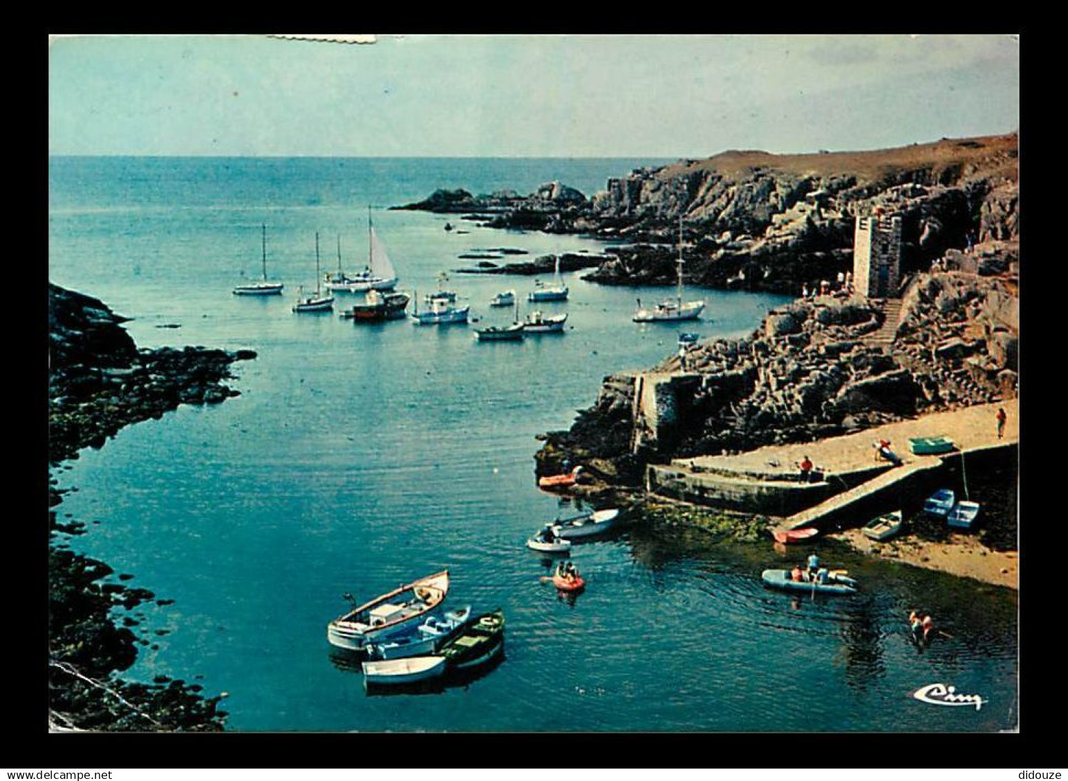 85 - Ile d'Yeu - Le port de la Meule - Flamme Postale de l'Ile d'Yeu - CPM - Voir Scans Recto-Verso