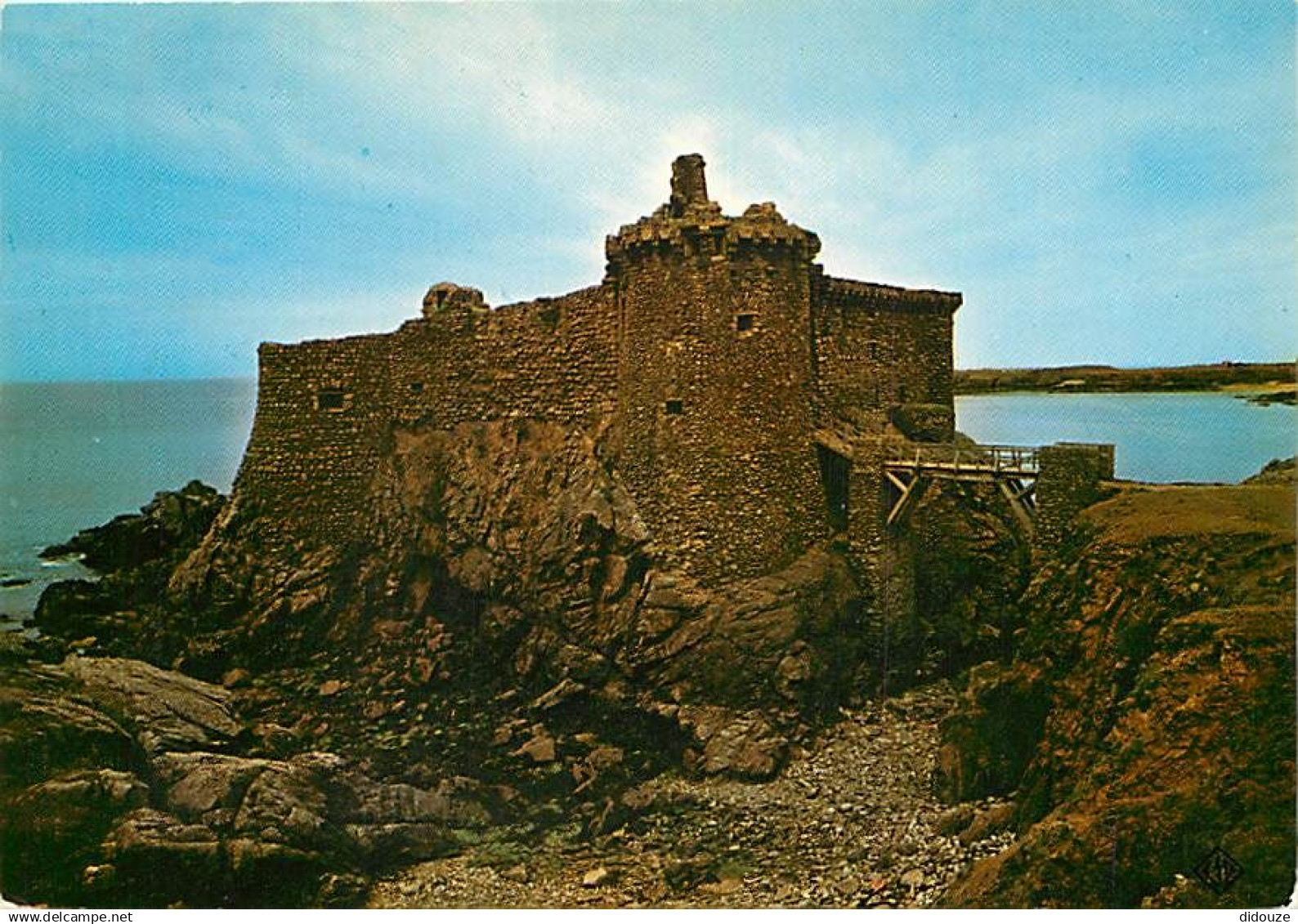 85 - Ile d'Yeu - Le vieux Château - Flamme Postale de l'Ile d'Yeu - CPM - Voir Scans Recto-Verso