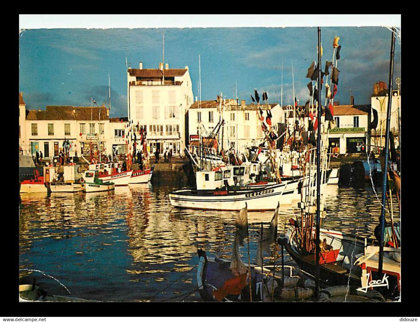 85 - Ile d'Yeu - Port Joinville - Bateaux - Flamme Postale de l'Ile d'Yeu - CPM - Voir Scans Recto-Verso