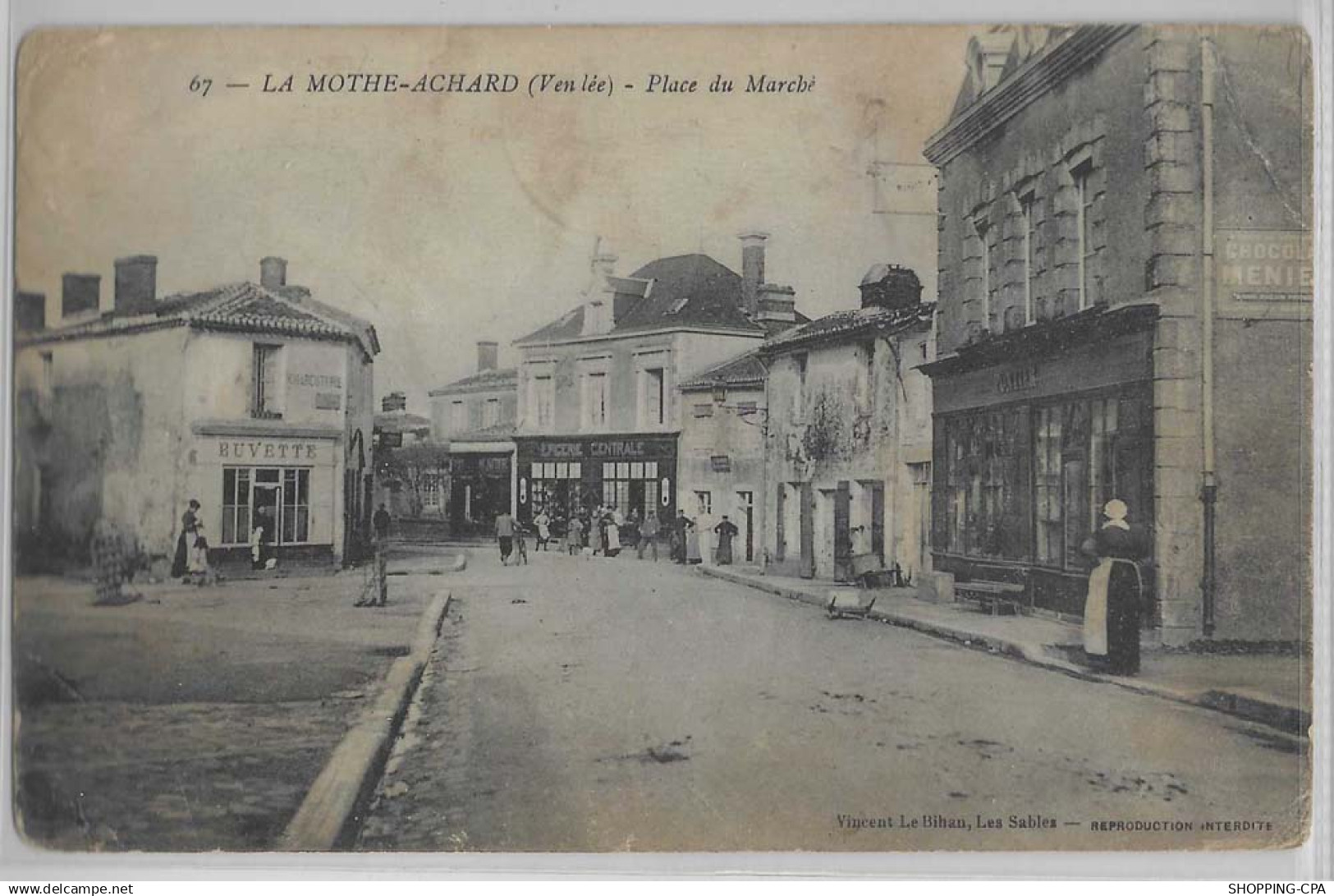 85 - La Mothe-Achard - Place du Marché