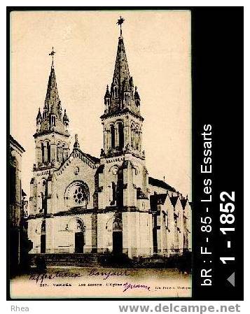 85 Les Essarts - 217. VENDEE - Les Essards. L'Eglise - eglise - eglise - cpa -  /  D85D  K27198K  C85084C