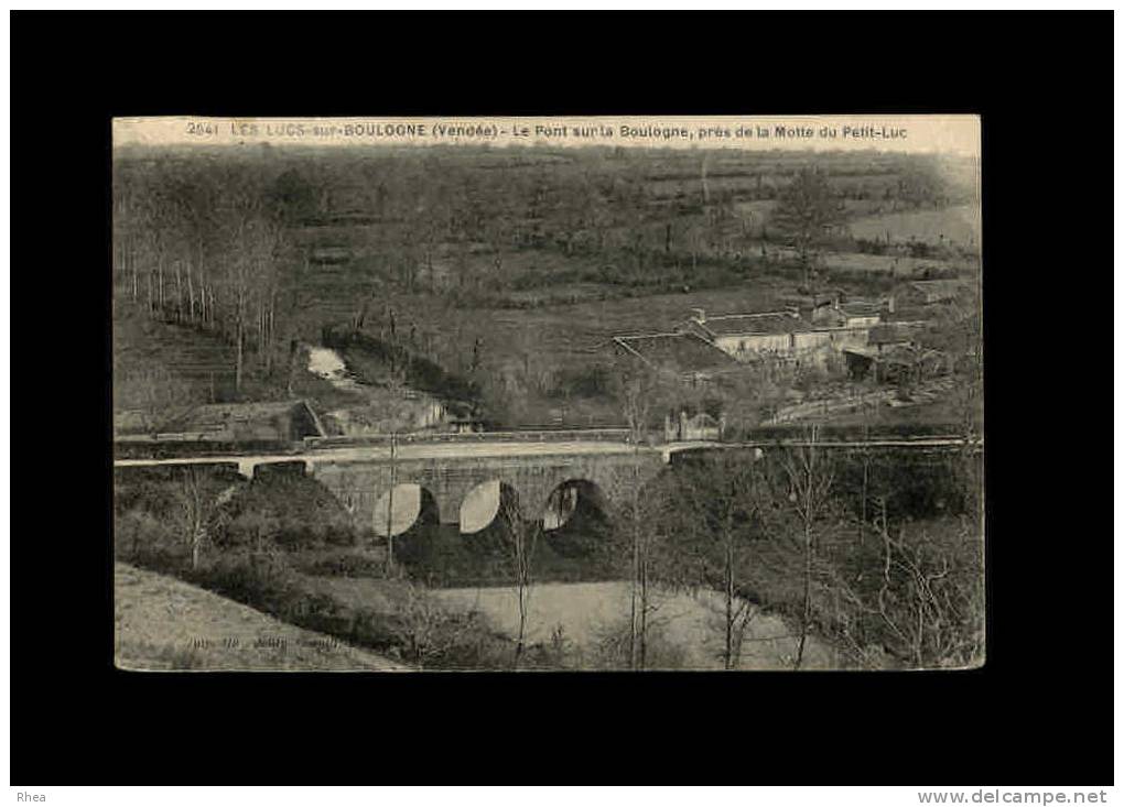 85 - LES LUCS-SUR-BOULOGNE - Le Pont sur la Boulogne - 2941