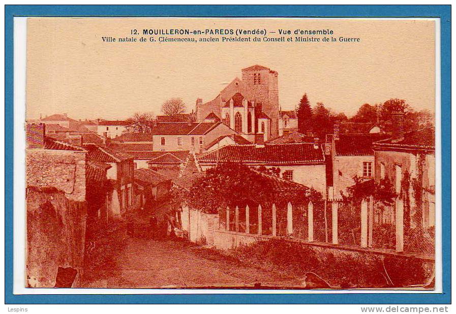 85 - MOUILLERON en PAREDS -- Vue d'ensemble