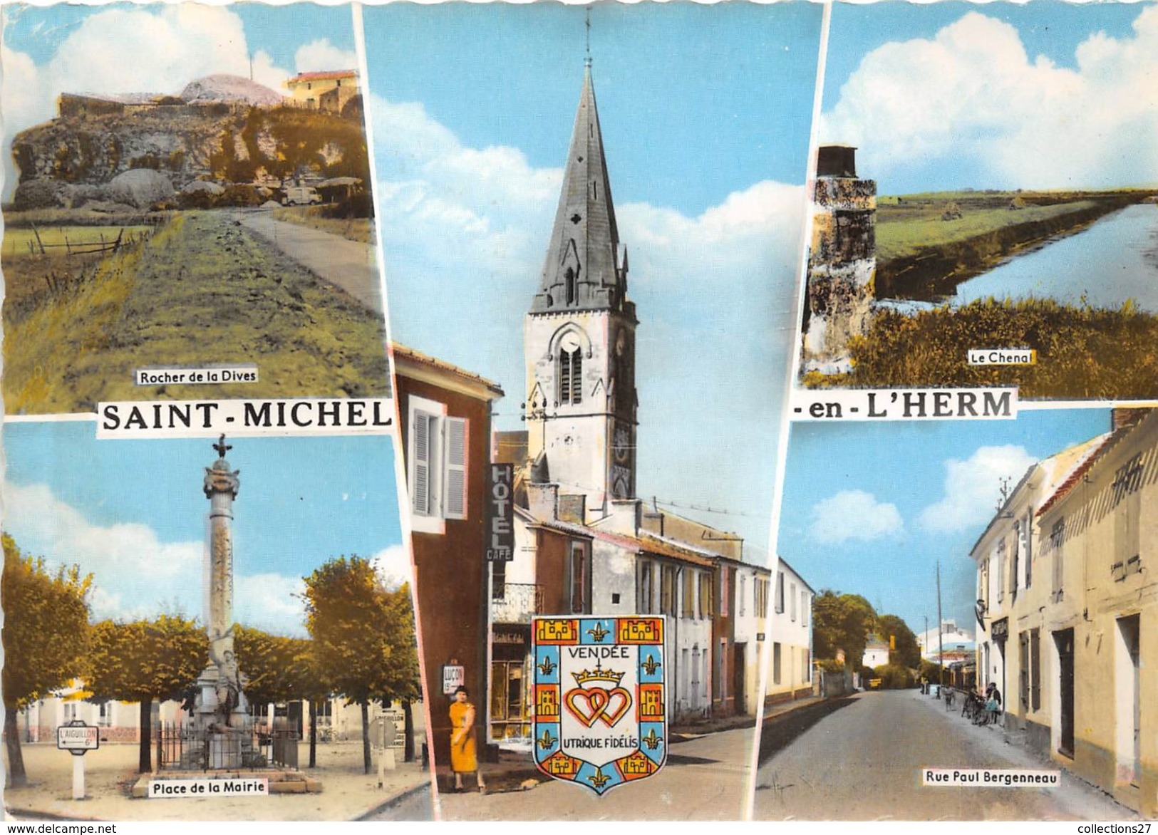 85-SAINT-MICHEL-EN-L'HERM - MULTIVUES