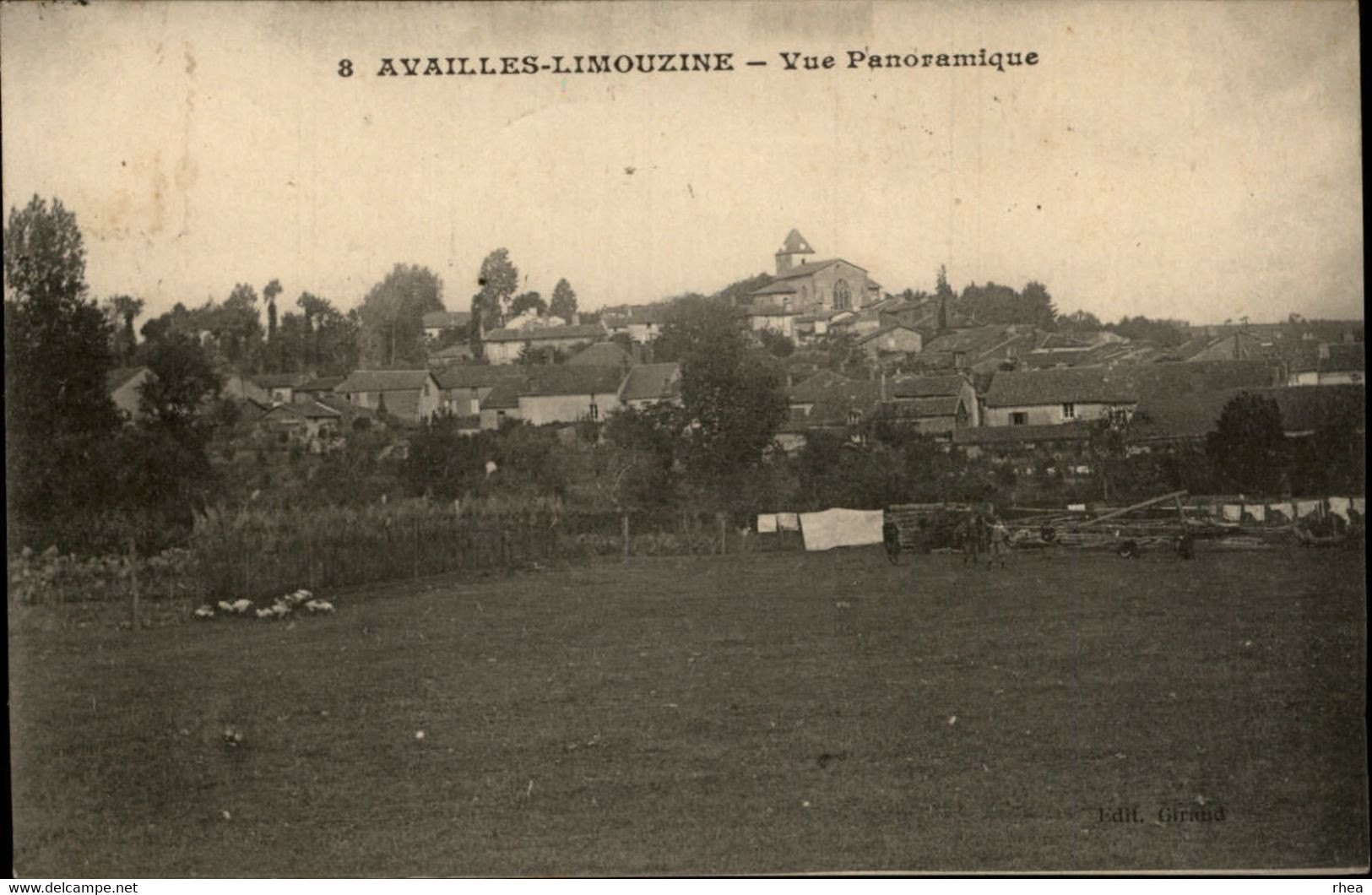 86 - AVAILLES-LIMOUZINE - vue panoramique