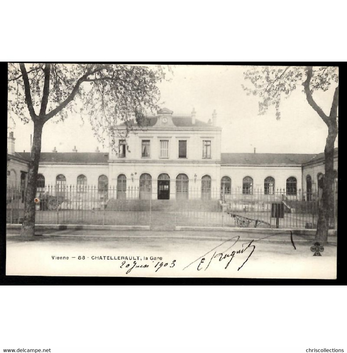 86 - CHATELLERAULT (Vienne) - La Gare