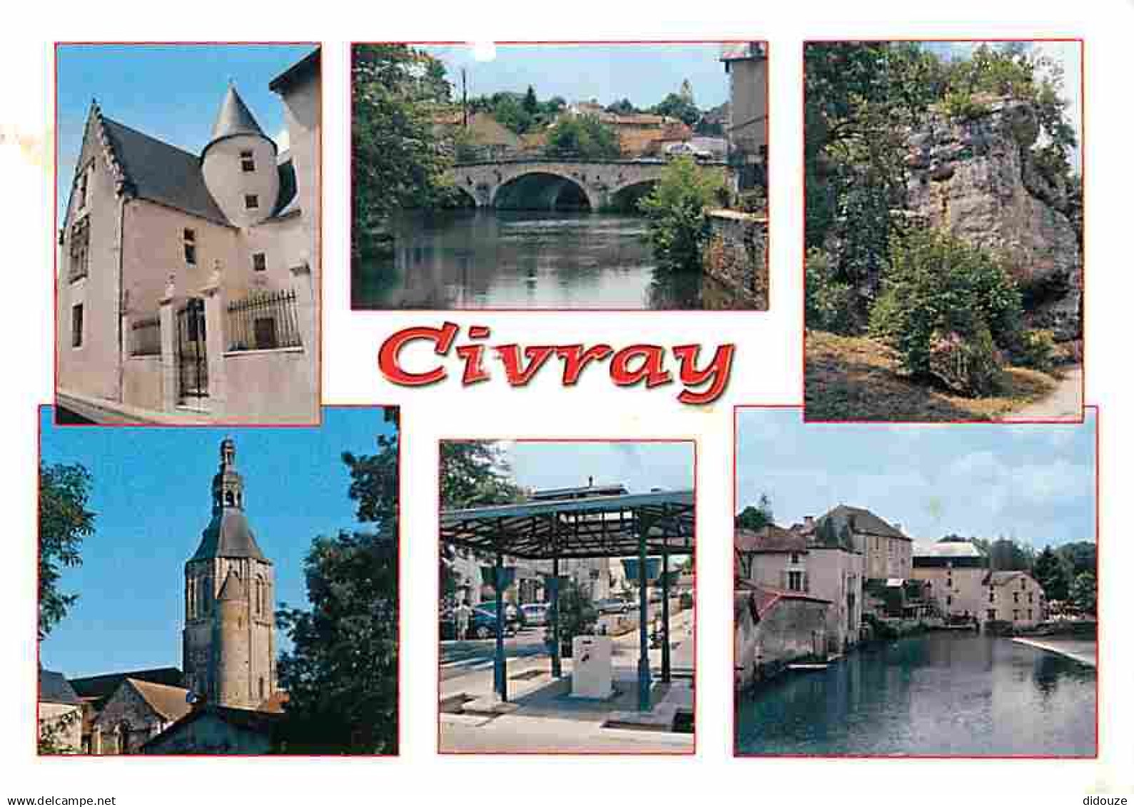 86 - Civray - Multivues - CPM - Voir Scans Recto-Verso