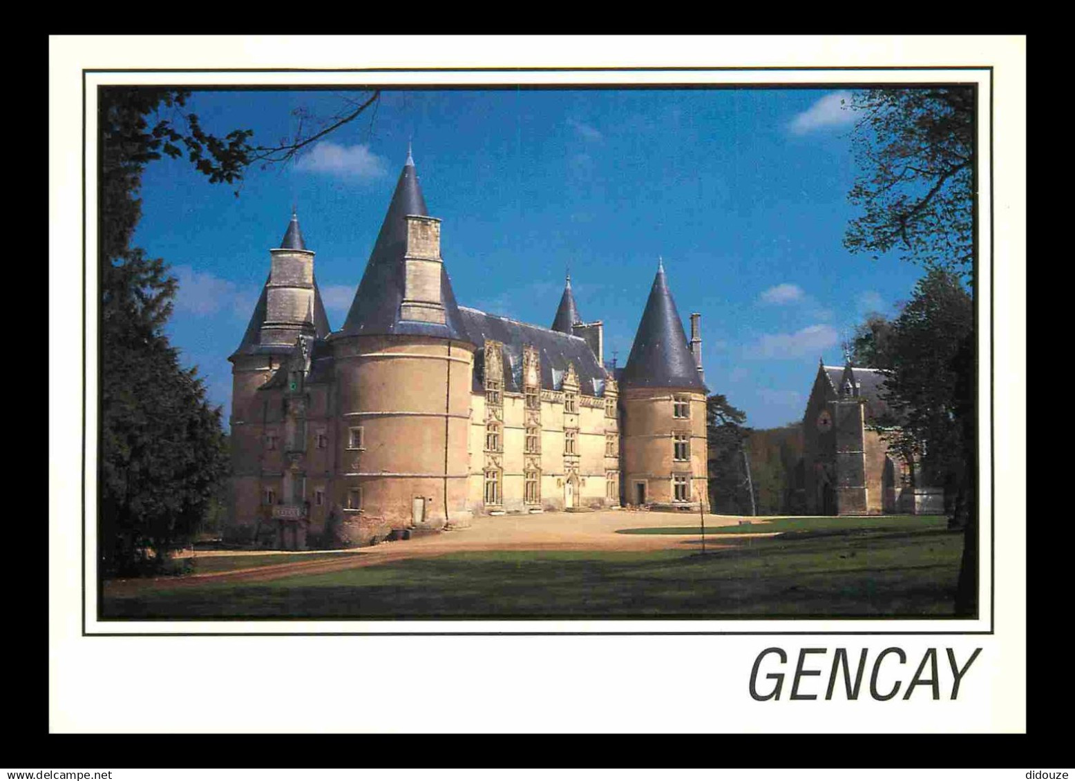 86 - Gençay - Le Château de la Roche - CPM - Carte Neuve - Voir Scans Recto-Verso