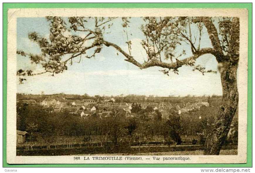 86 LA TRIMOUILLE - Vue panoramique