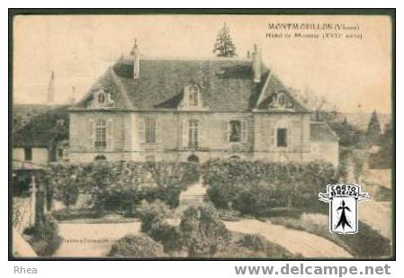 86 Montmorillon - MONTMORILLON (Vienne) - Hôtel de Moussac (XVIIè siècle) - cpa