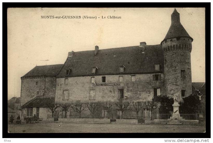 86 Monts-sur-Guesnes chateau D86D K86167K C86167C RH074325