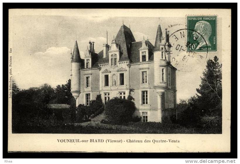 86 Vouneuil-sous-Biard chateau D86D K86194K C86297C RH074506