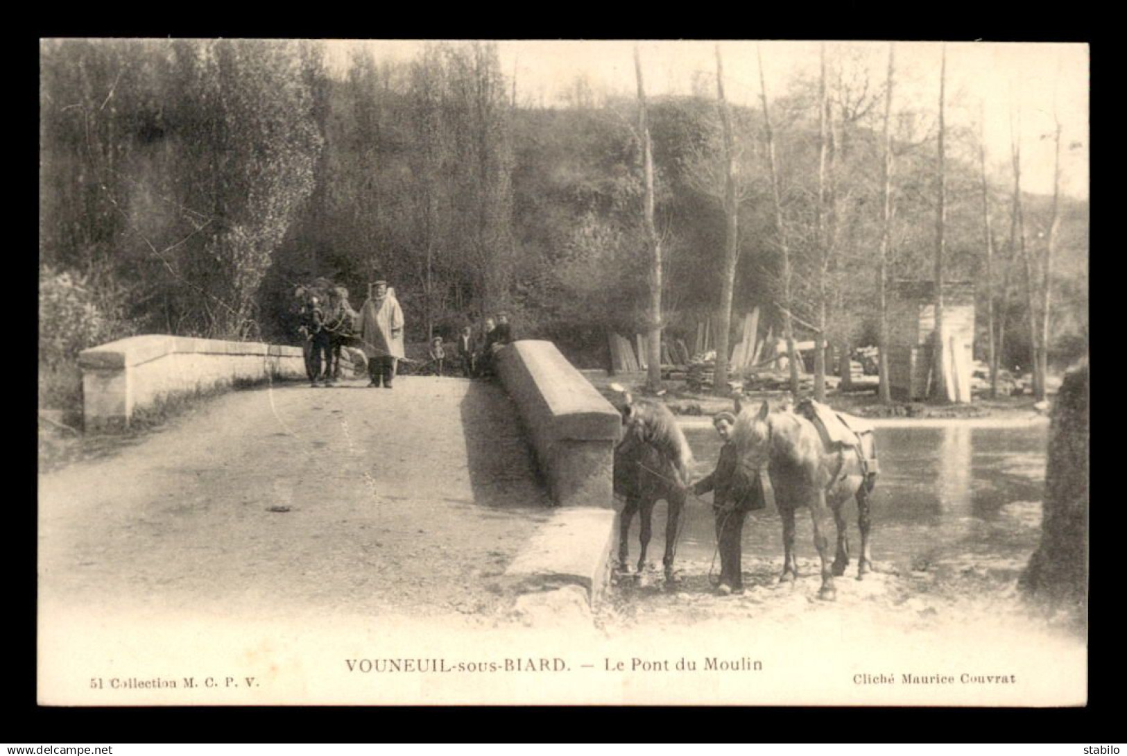 86 - VOUNEUIL-SOUS-BIARD - LE PONT DU MOULIN