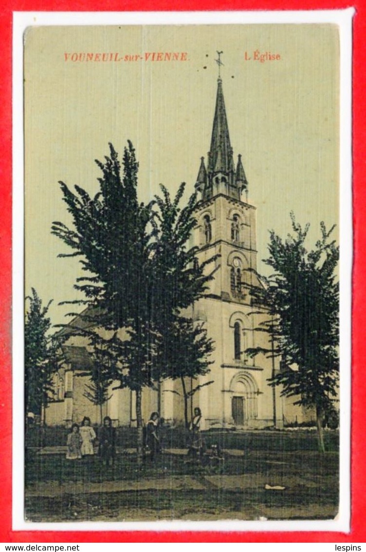 86 - VOUNEUIL sur VIENNE --  l'eglise