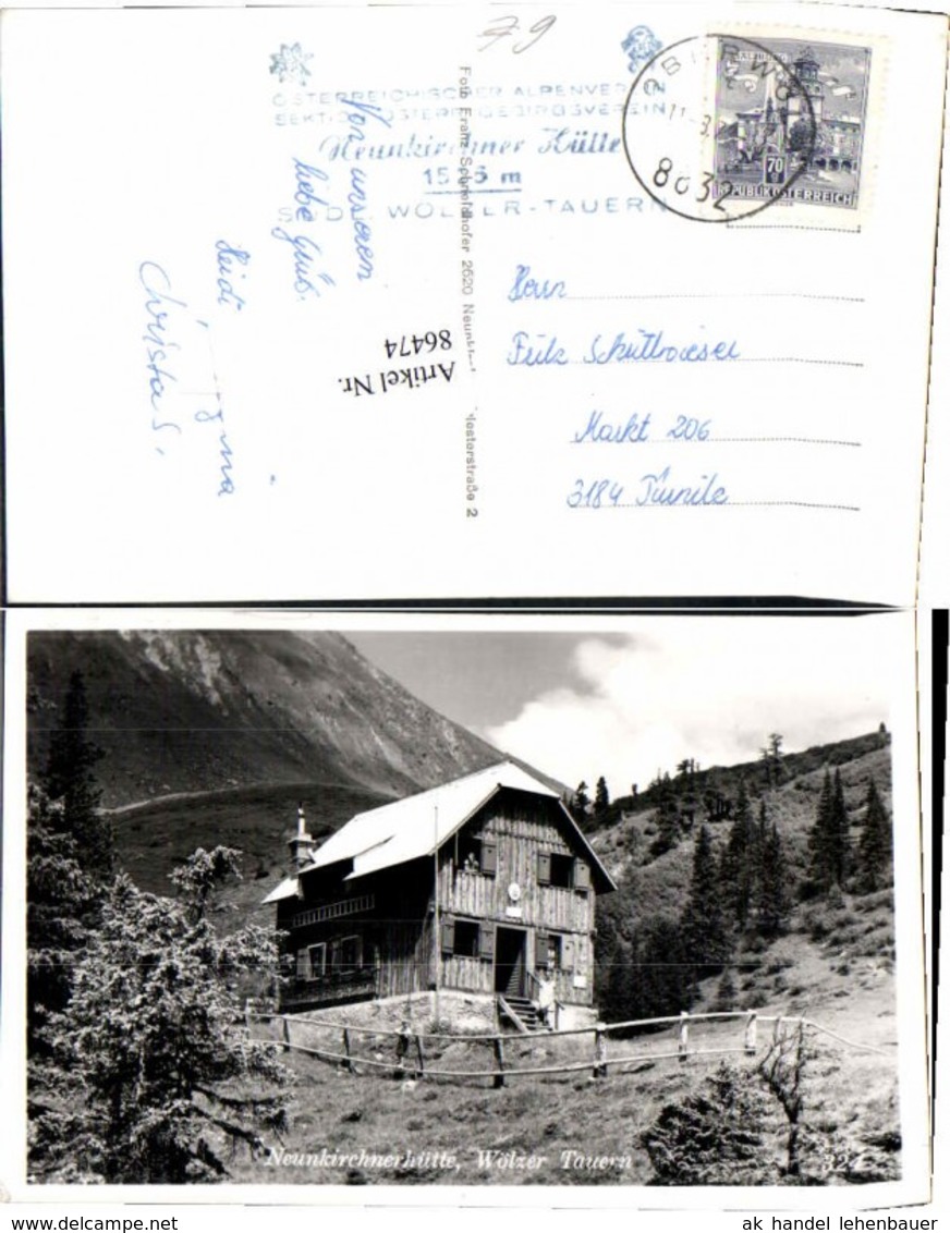 86474,Neunkirchnerh&uuml;tte W&ouml;lzer Tauern Oberw&ouml;lz Murau