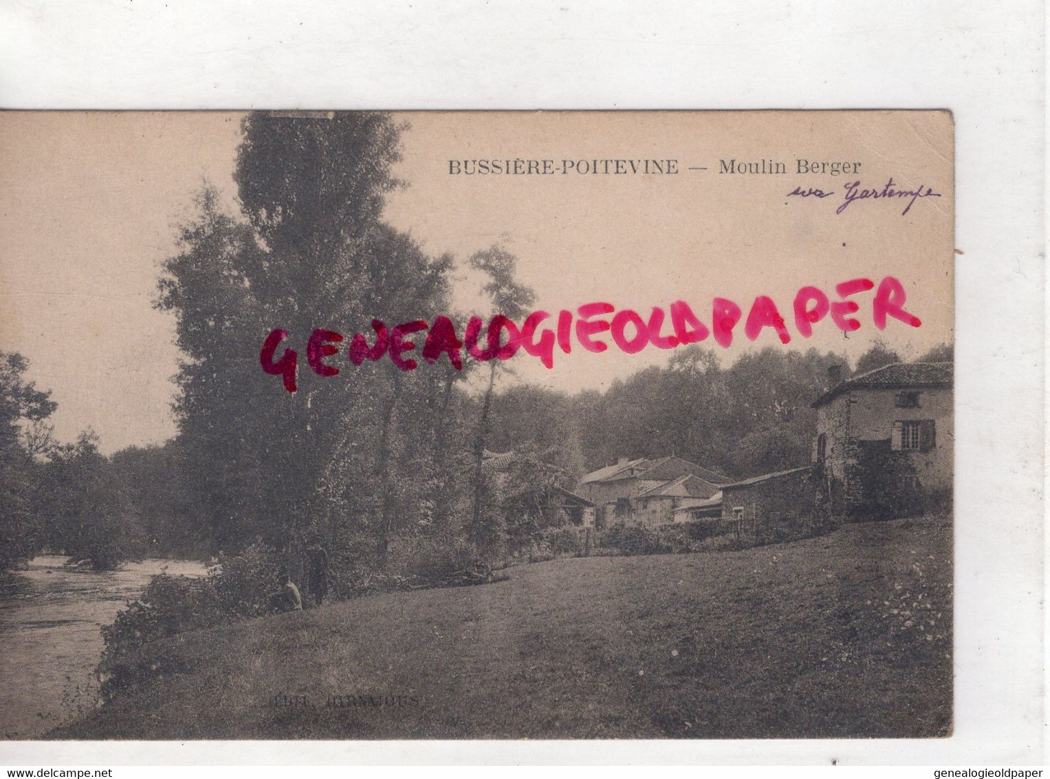 87 - BUSSIERE POITEVINE - MOULIN BERGER