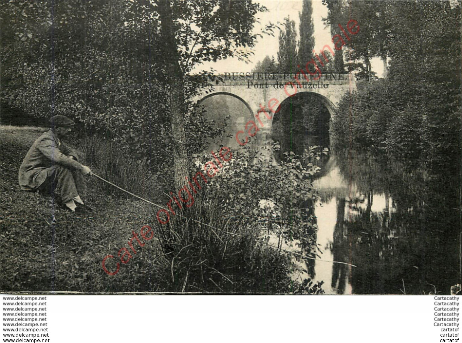 87.  BUSSIERE POITEVINE .  pont de Vauzelle .