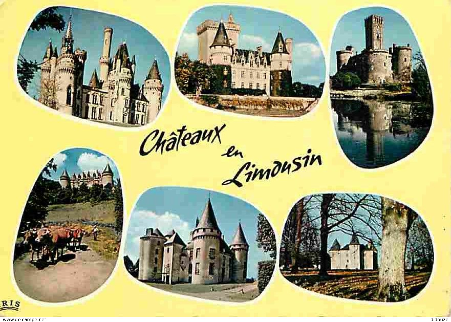 87 - Haute Vienne - Limousin - Chateaux en Limousin - Multivues - Vaches - CPM - Voir Scans Recto-Verso