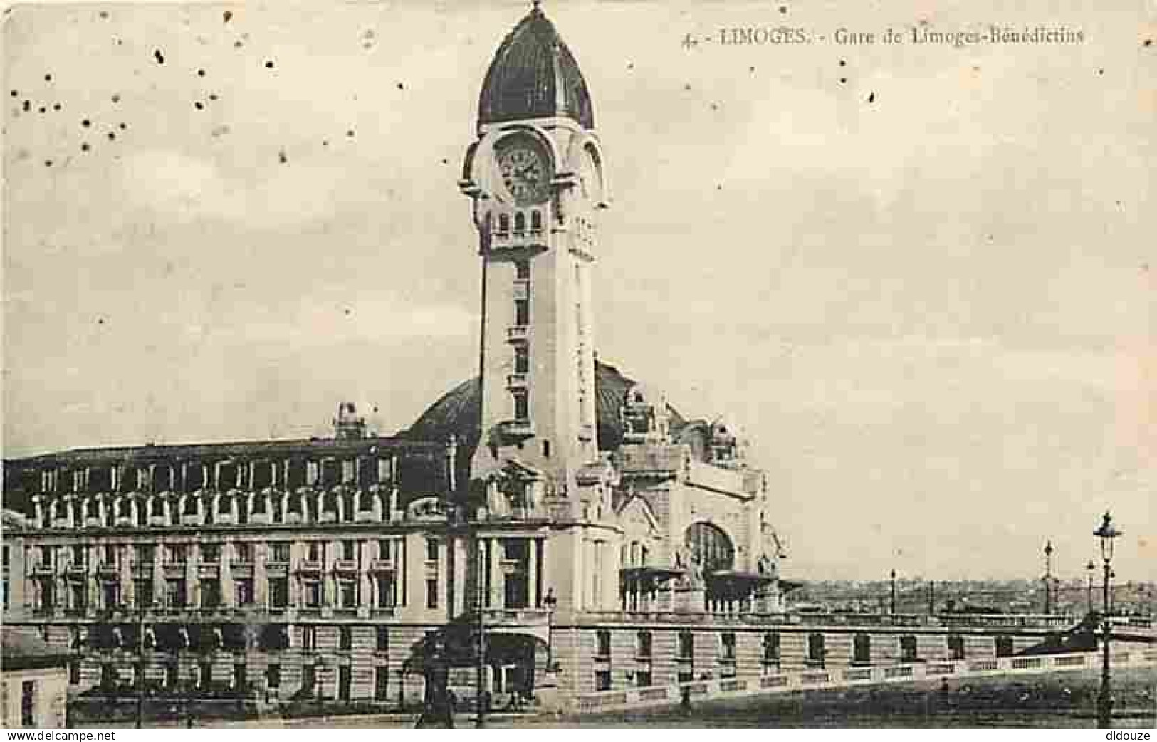 87 - Limoges - Gare de Limoges-Bénédictins - CPA - Voir Scans Recto-Verso