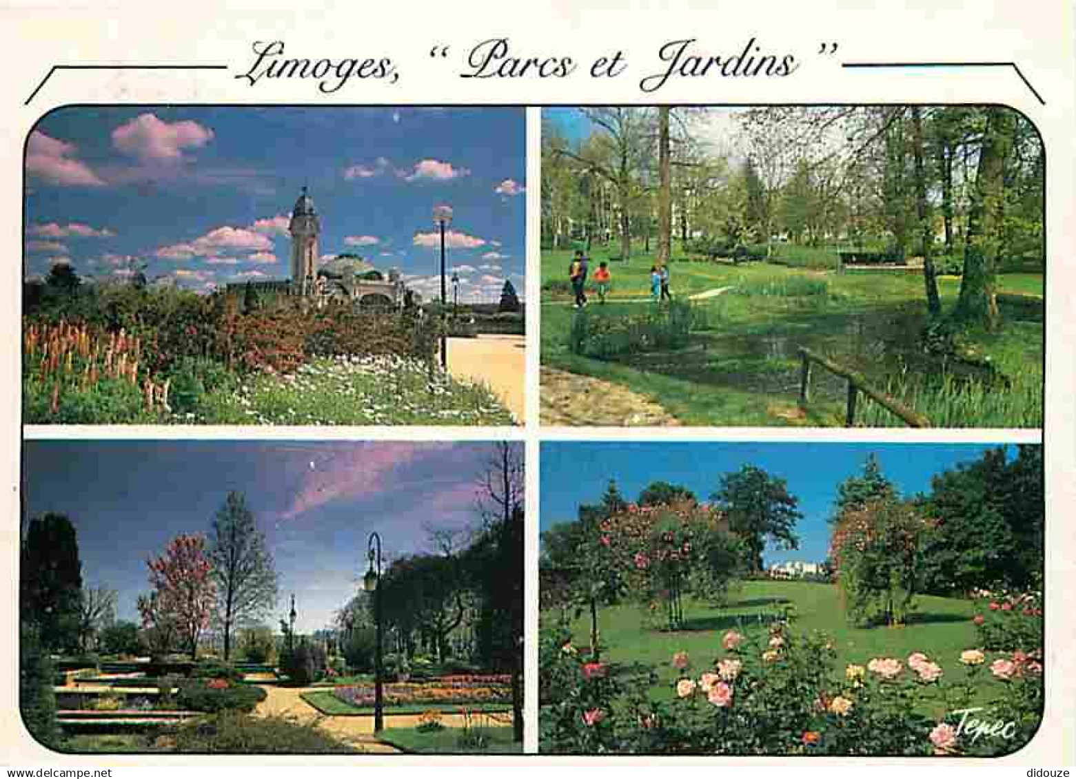 87 - Limoges - Parcs et Jardins - Multivues - CPM - Voir Scans Recto-Verso